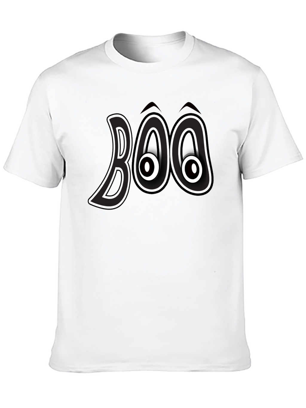 Boo Halloween Graphic T-Shirt - Spooky Season Apparel
