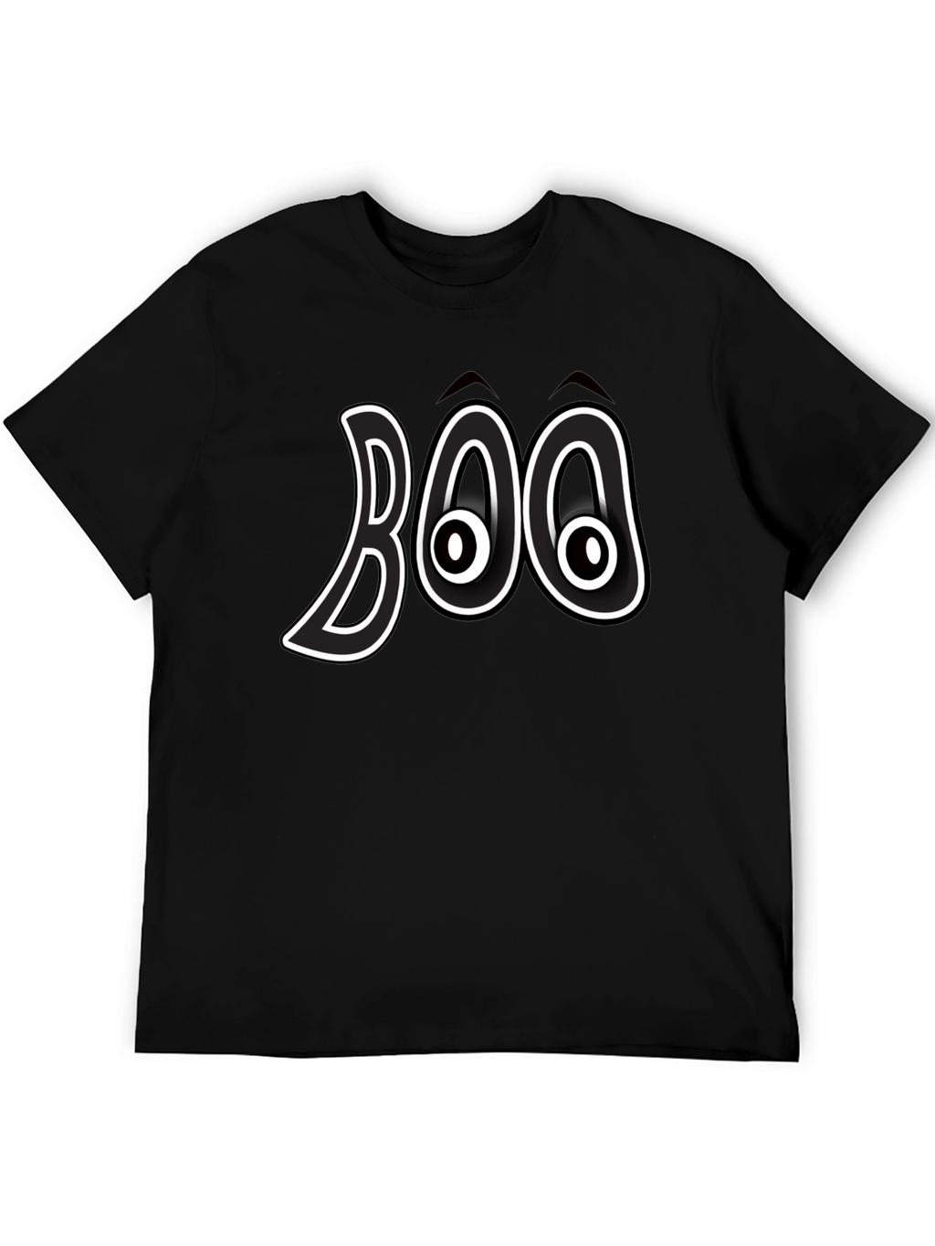 Boo Halloween Graphic T-Shirt - Spooky Season Apparel