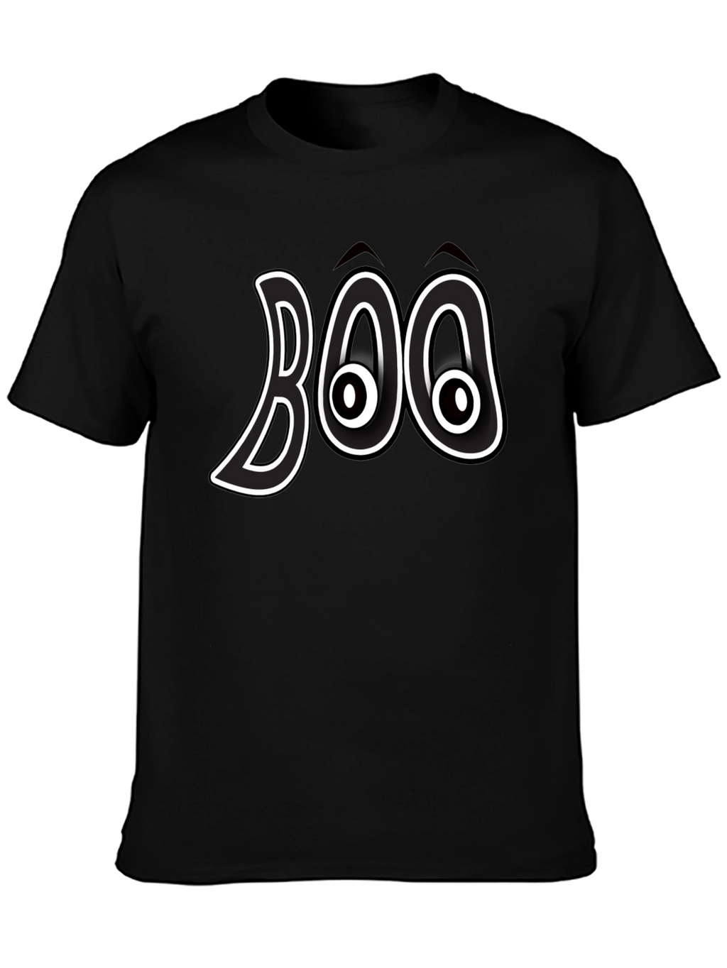 Boo Halloween Graphic T-Shirt - Spooky Season Apparel