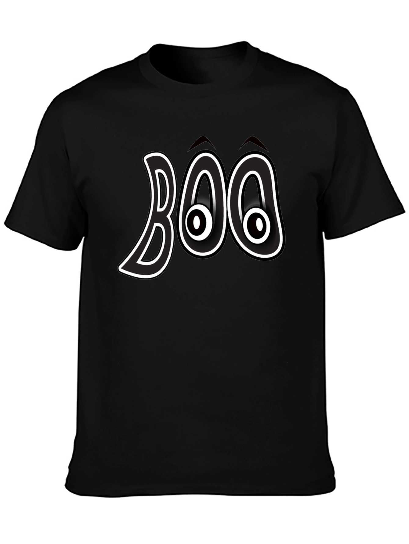 Boo Halloween Graphic T-Shirt - Spooky Season Apparel