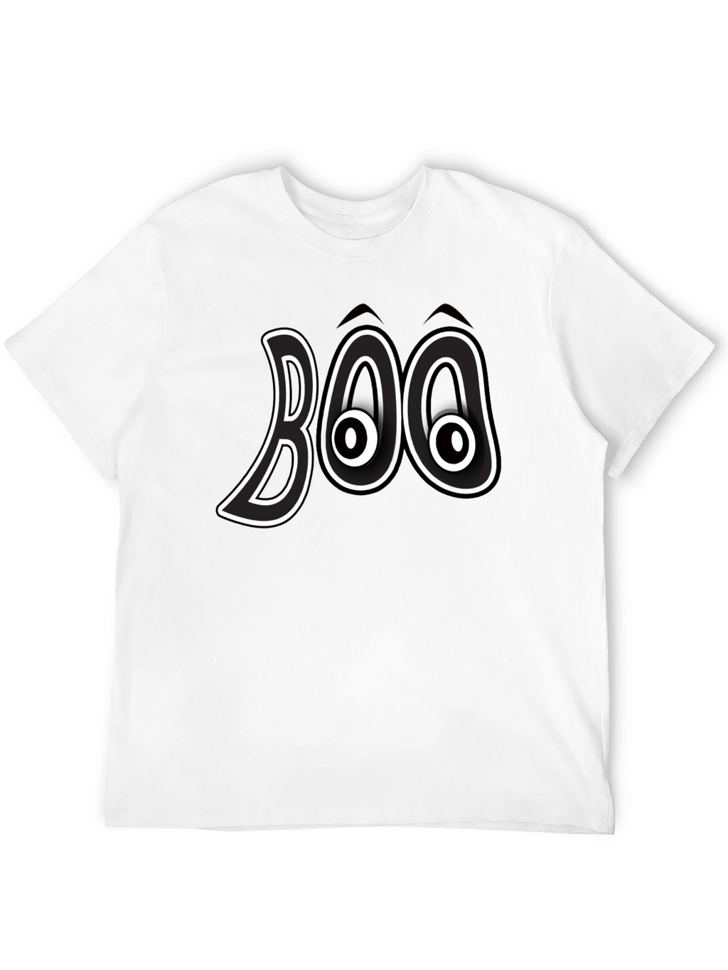 Boo Halloween Graphic T-Shirt - Spooky Season Apparel