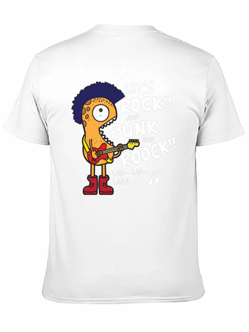 Lets Rock Punk Graphic T-Shirt