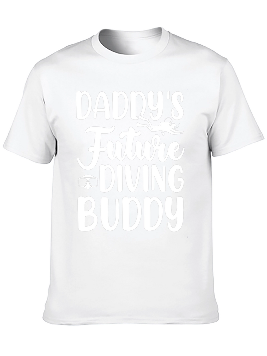 Daddys Future Diving Buddy Black T-Shirt