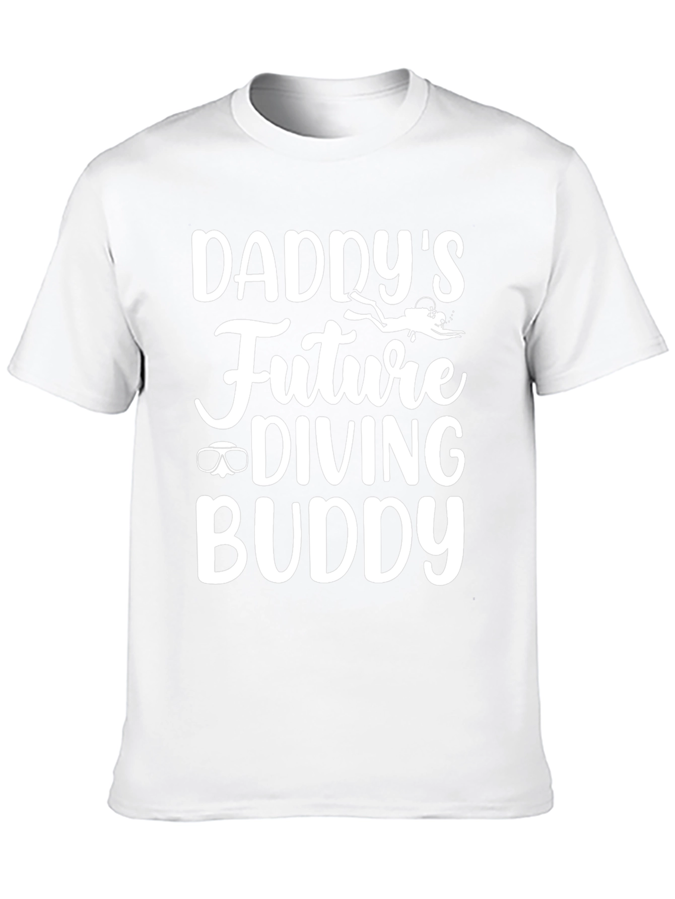 Daddys Future Diving Buddy Black T-Shirt