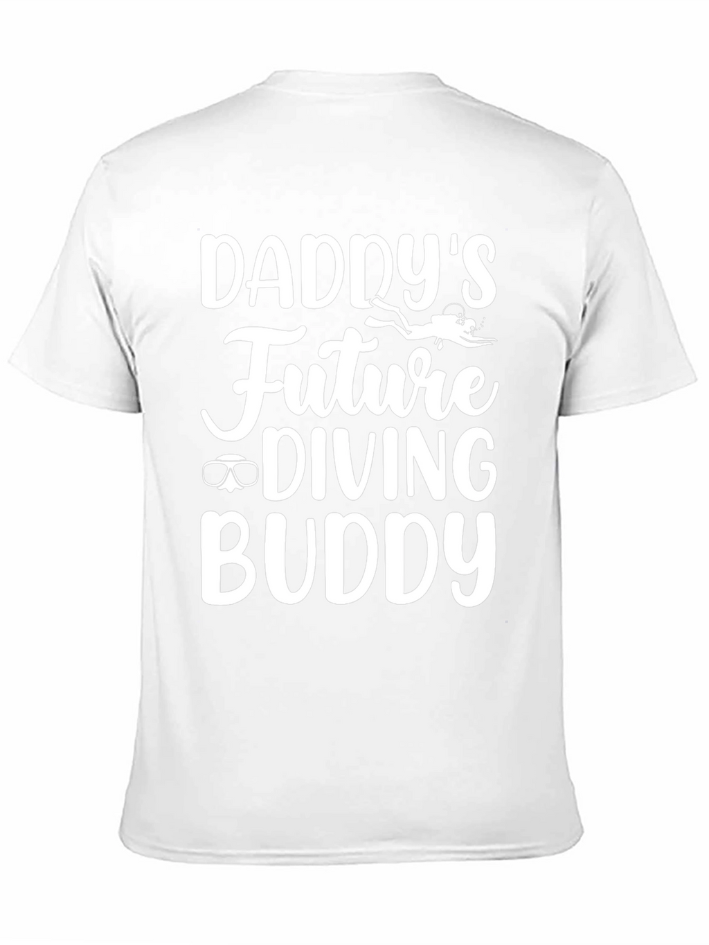 Daddys Future Diving Buddy Black T-Shirt