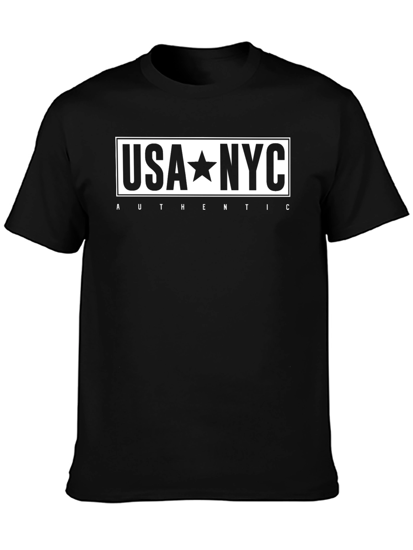 USA Star NYC Authentic Graphic T-Shirt