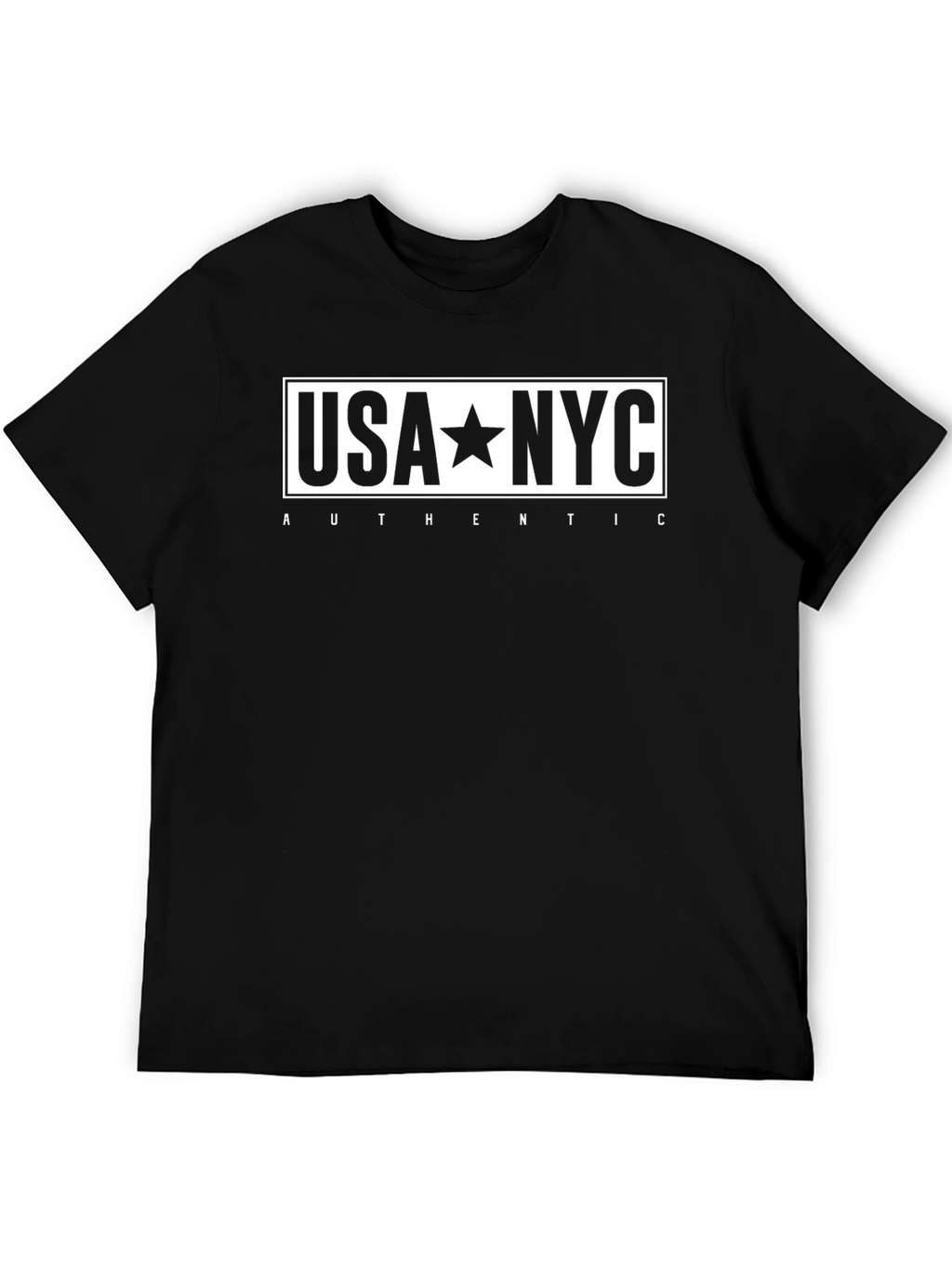 USA Star NYC Authentic Graphic T-Shirt