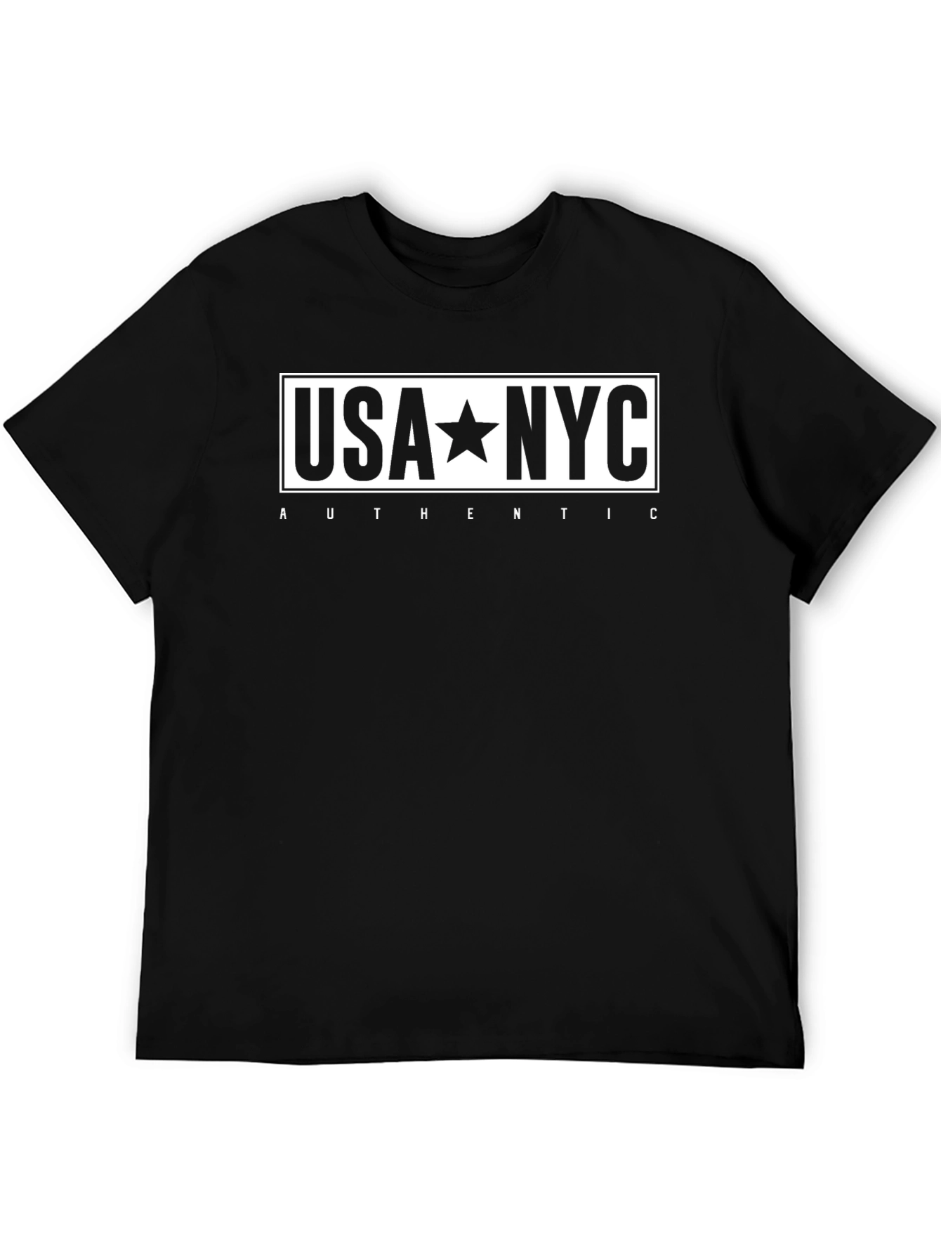 USA Star NYC Authentic Graphic T-Shirt