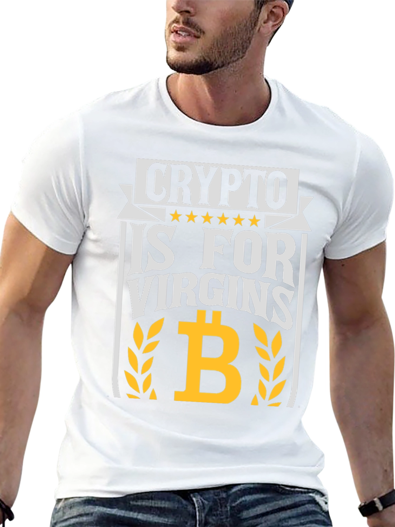 Crypto Is For Virgins Graphic Tee