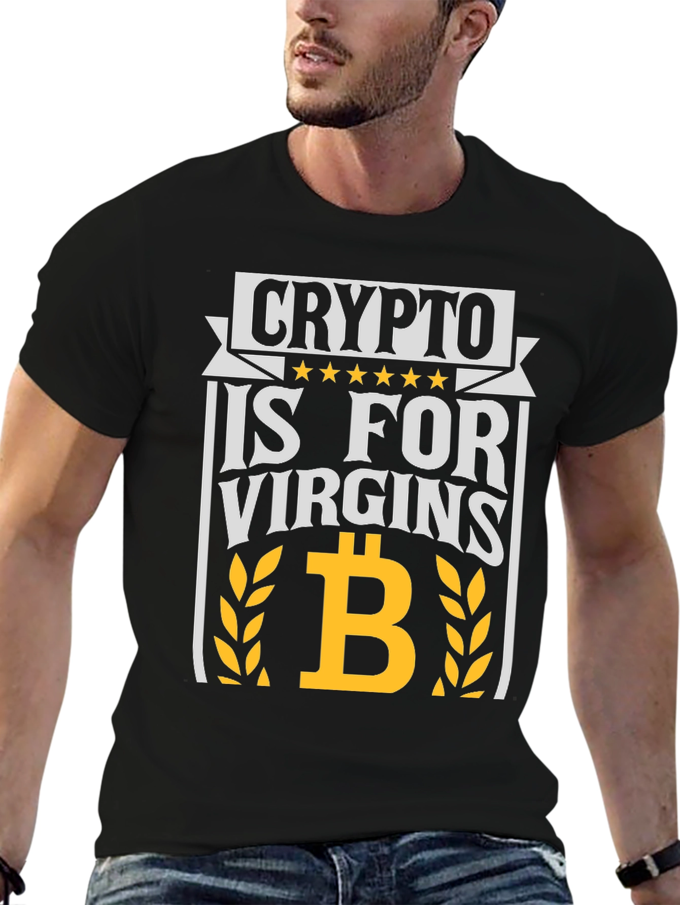 Crypto Is For Virgins Graphic Tee