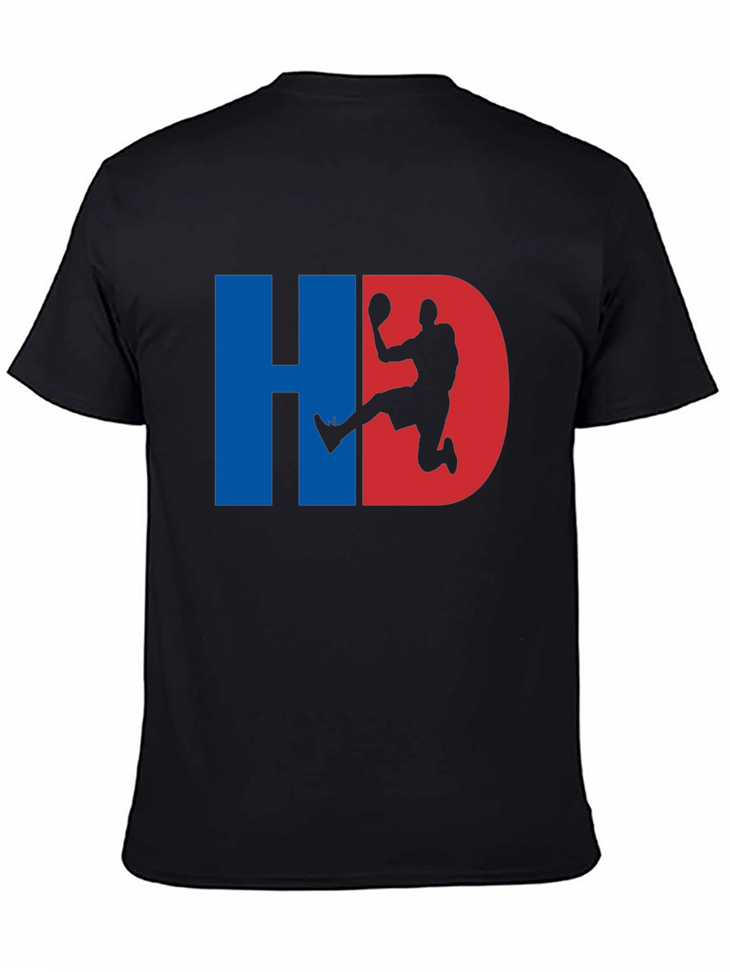 HD Basketball Graphic Tee - Black