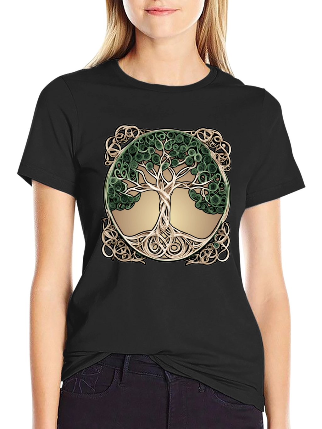 Celtic Tree of Life Graphic T-Shirt