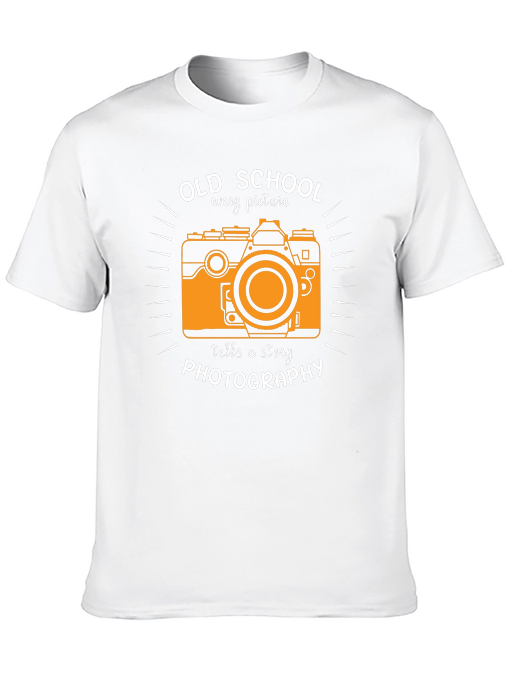 Old School Camera T-Shirt - Photography Lover Gift