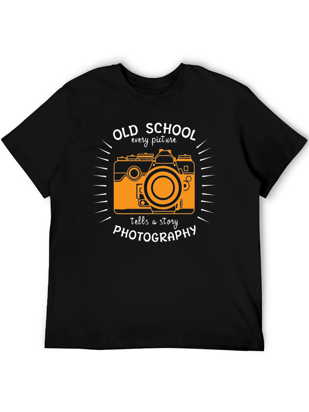 Old School Camera T-Shirt - Photography Lover Gift