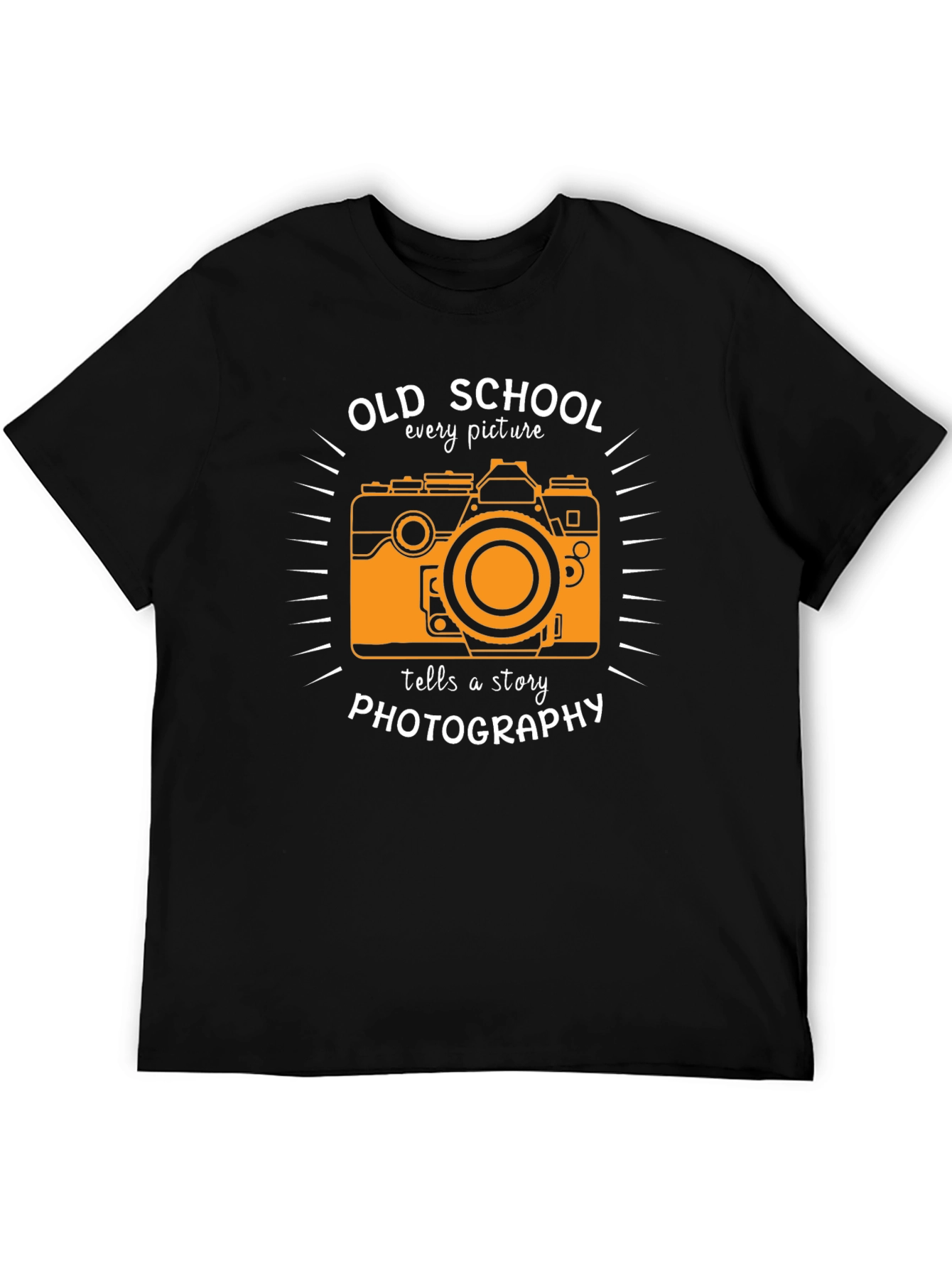 Old School Camera T-Shirt - Photography Lover Gift