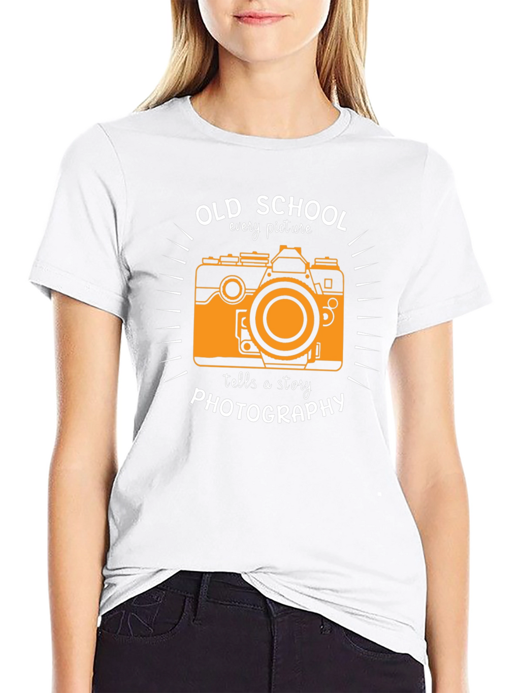 Old School Camera T-Shirt - Photography Lover Gift