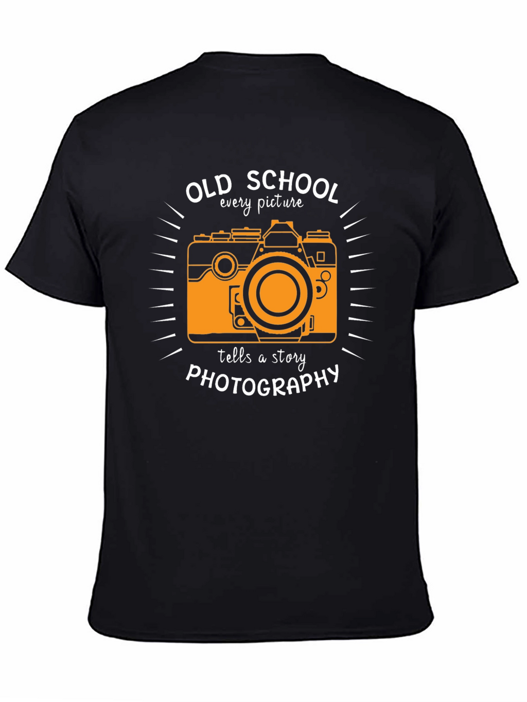 Old School Camera T-Shirt - Photography Lover Gift