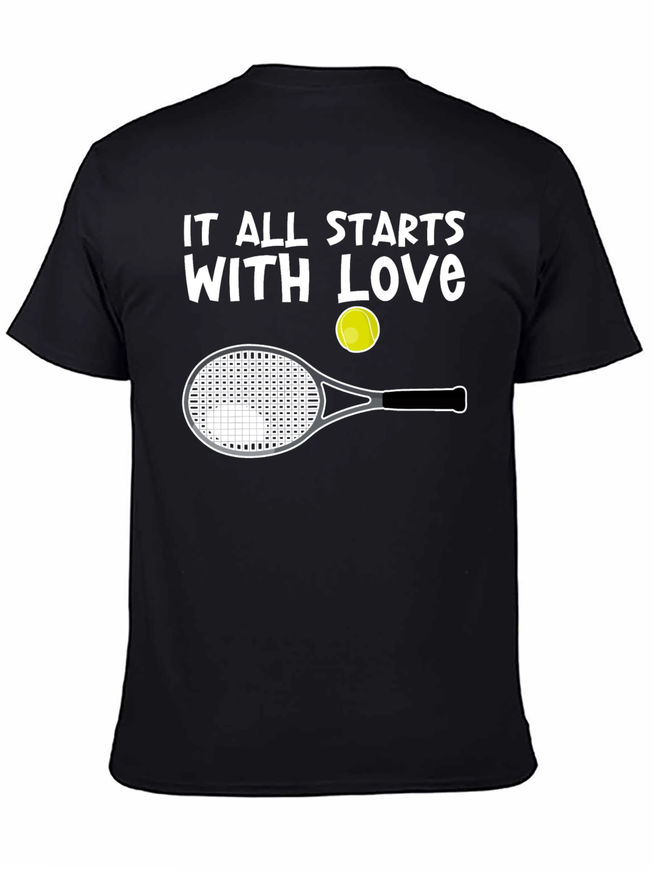 Love of Tennis Graphic T-Shirt