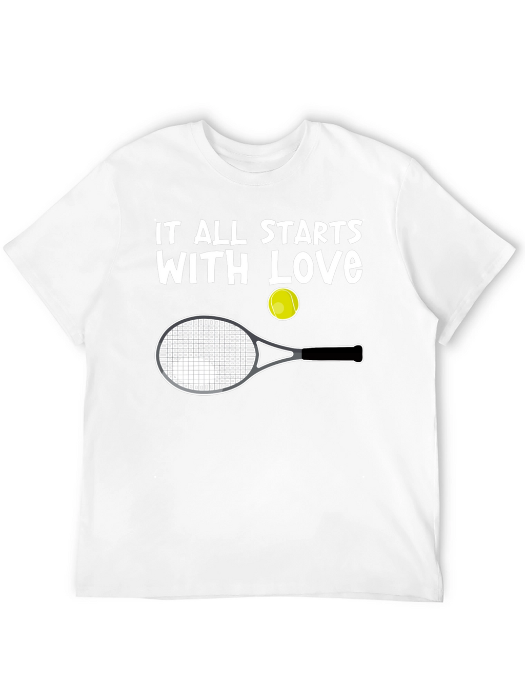 Love of Tennis Graphic T-Shirt