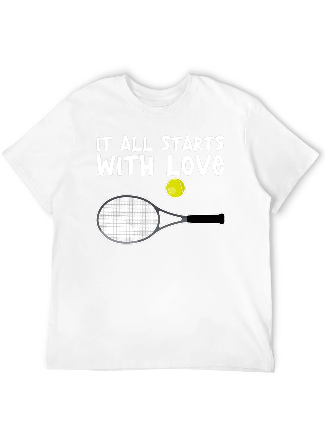 Love of Tennis Graphic T-Shirt