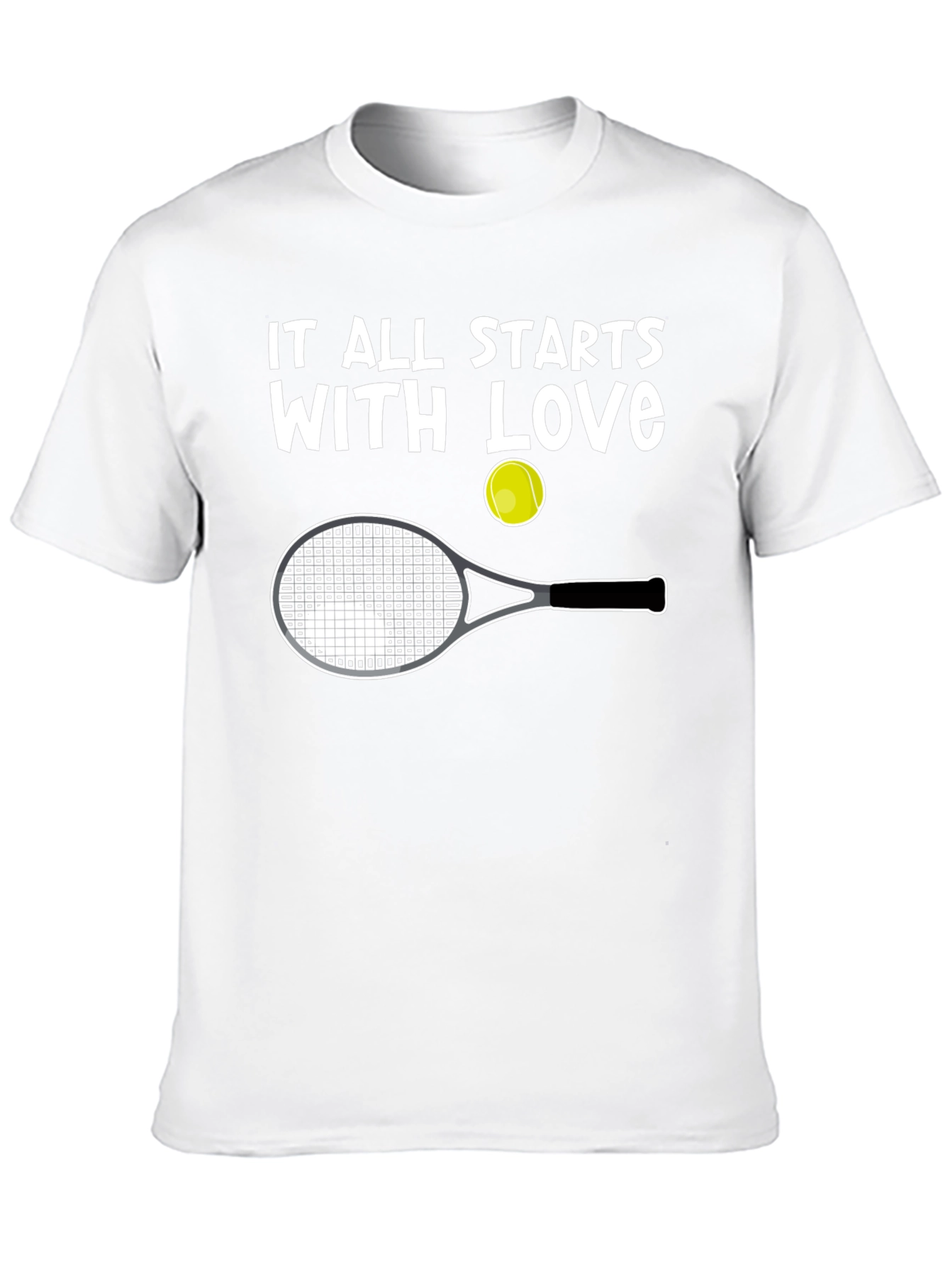 Love of Tennis Graphic T-Shirt