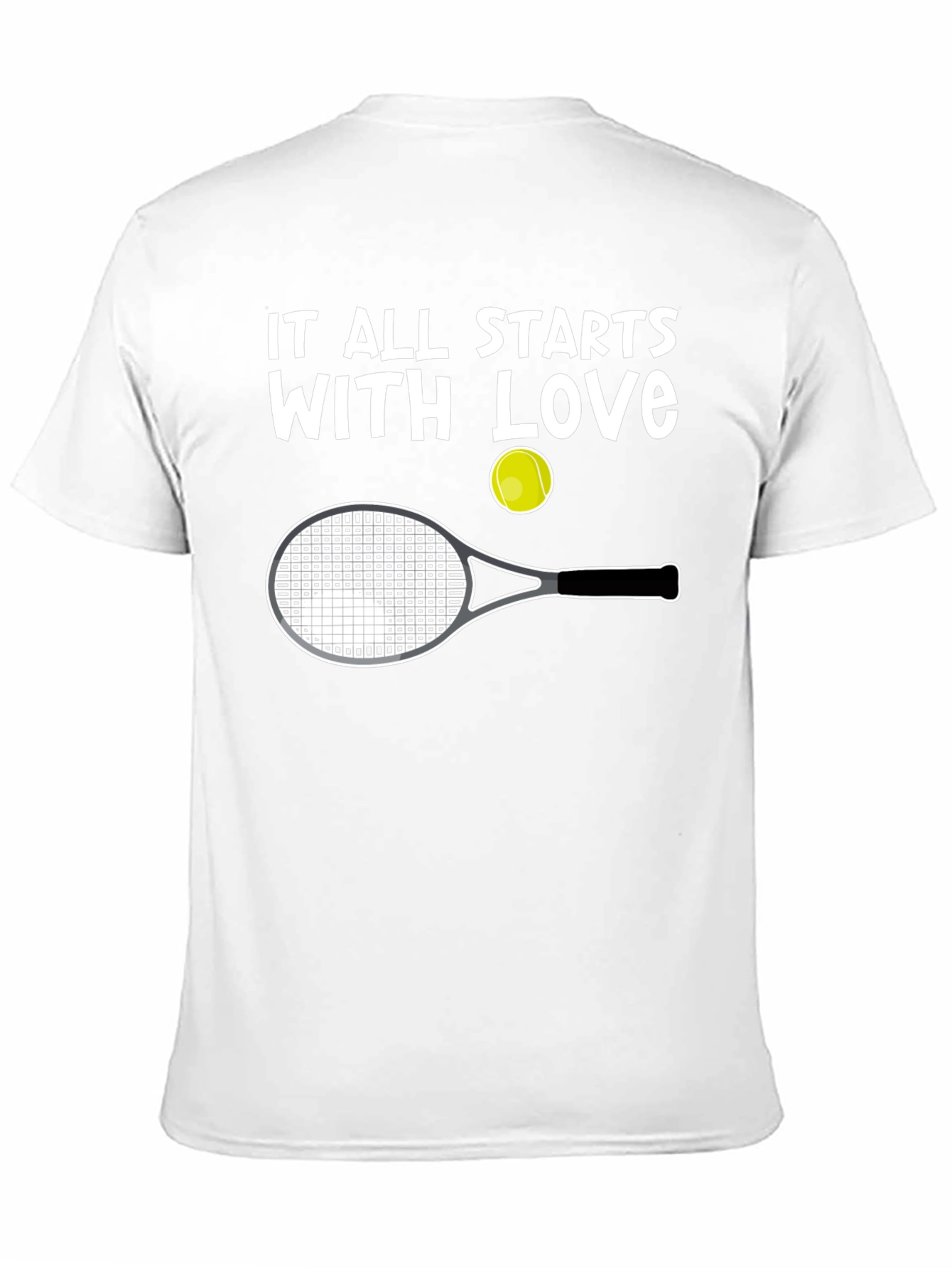Love of Tennis Graphic T-Shirt