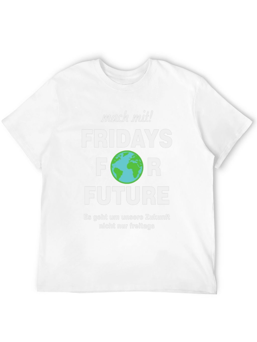 Fridays For Future Graphic T-Shirt - Earth Design