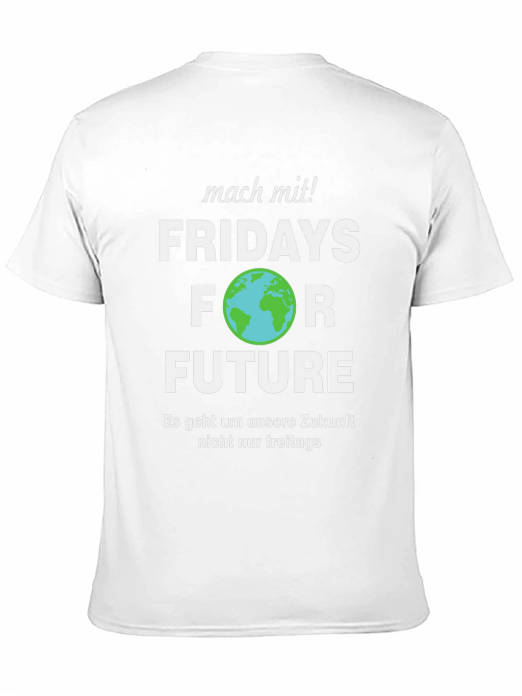 Fridays For Future Graphic T-Shirt - Earth Design