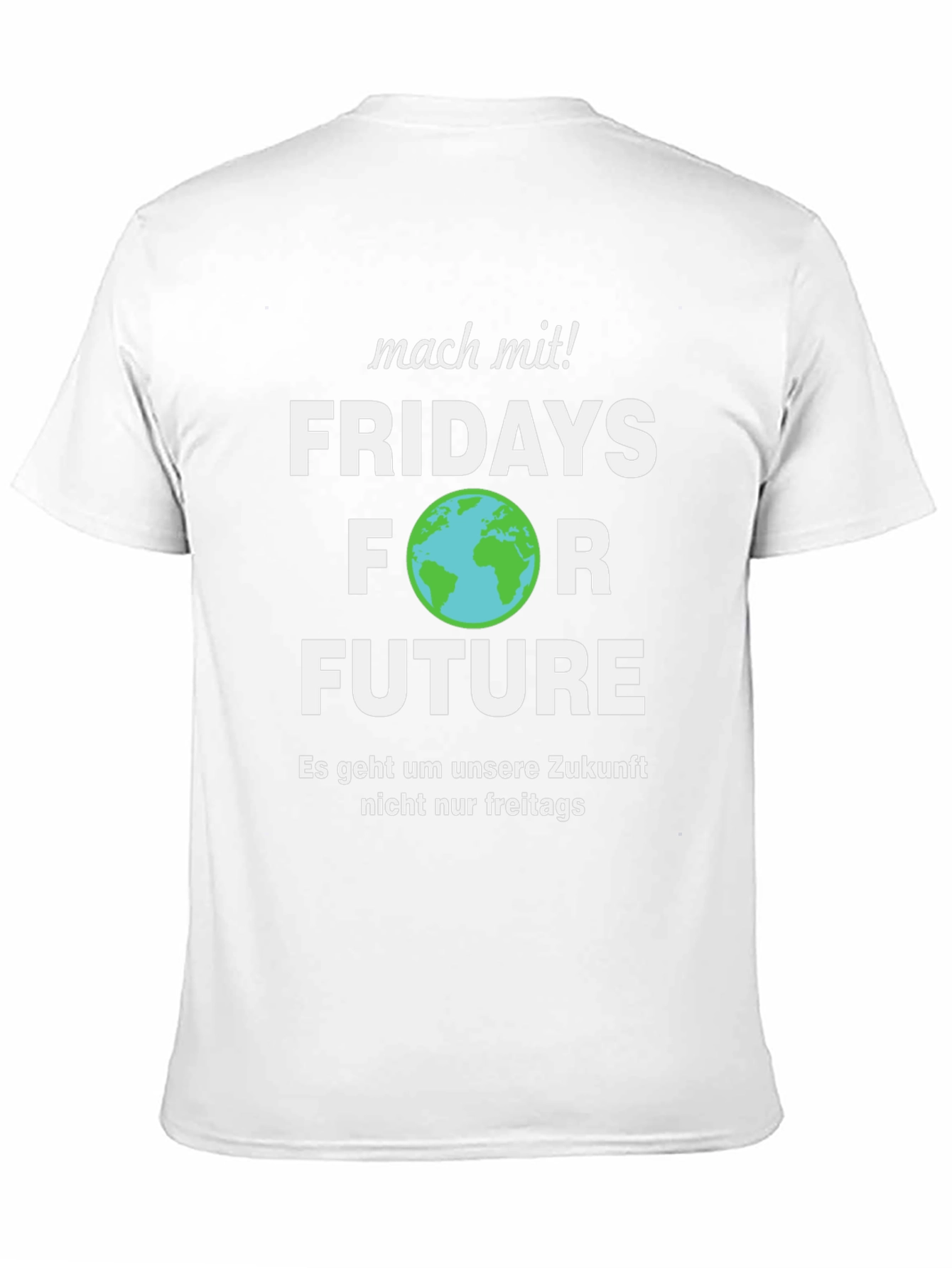 Fridays For Future Graphic T-Shirt - Earth Design