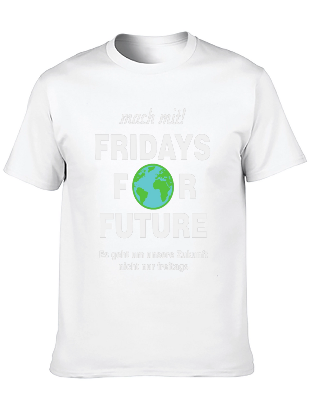 Fridays For Future Graphic T-Shirt - Earth Design