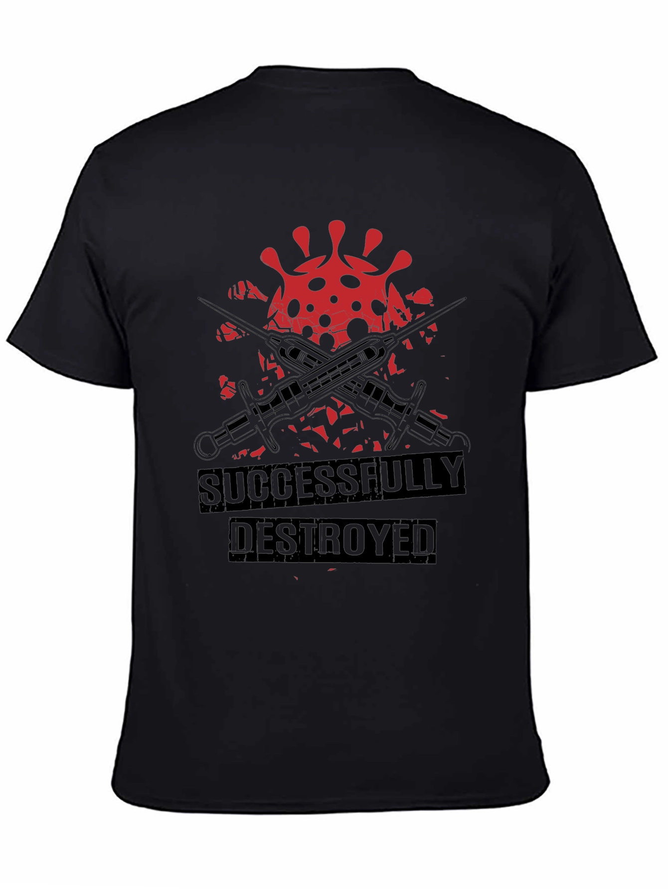Successfully Destroyed Virus Graphic Tee