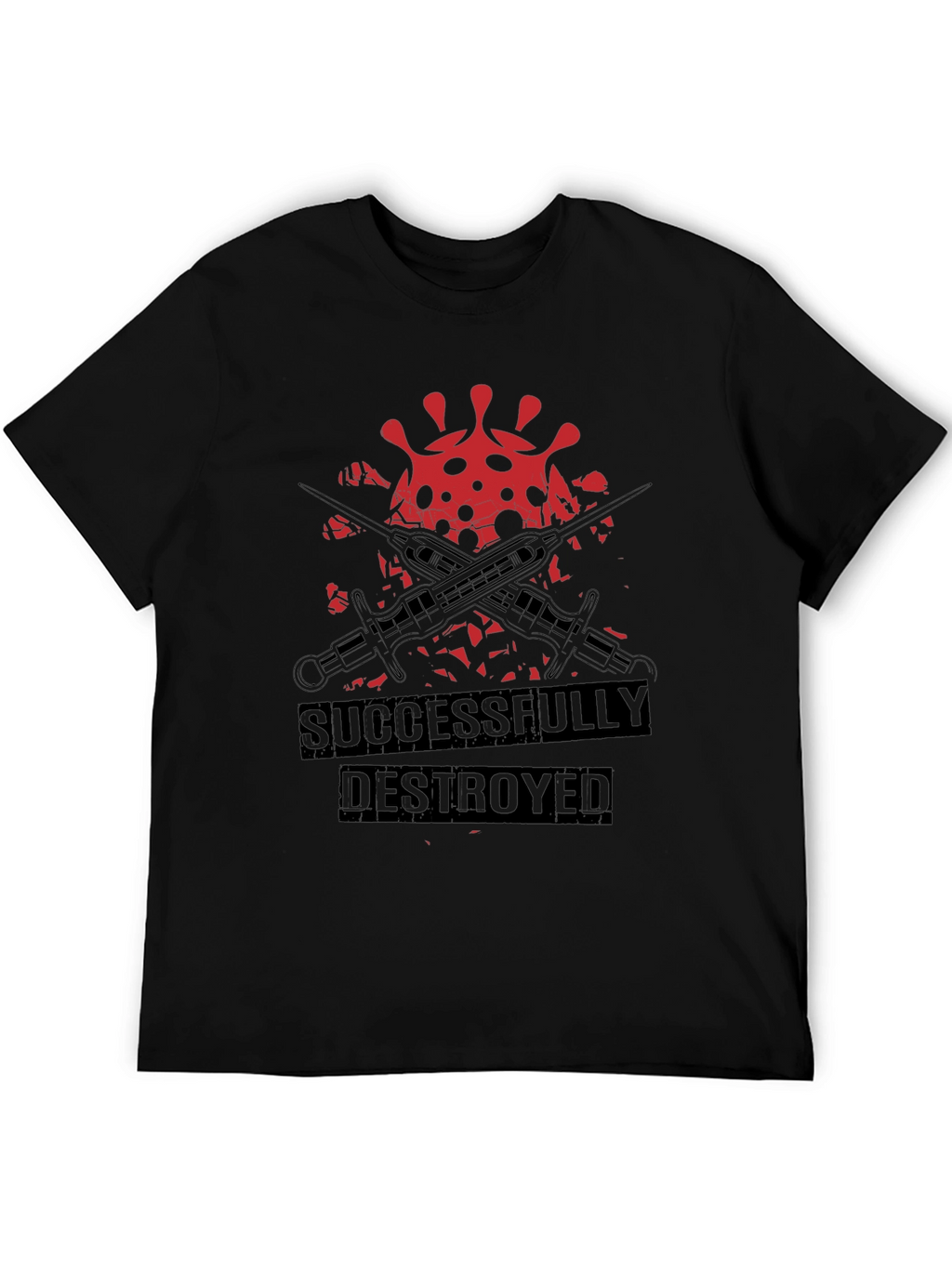 Successfully Destroyed Virus Graphic Tee