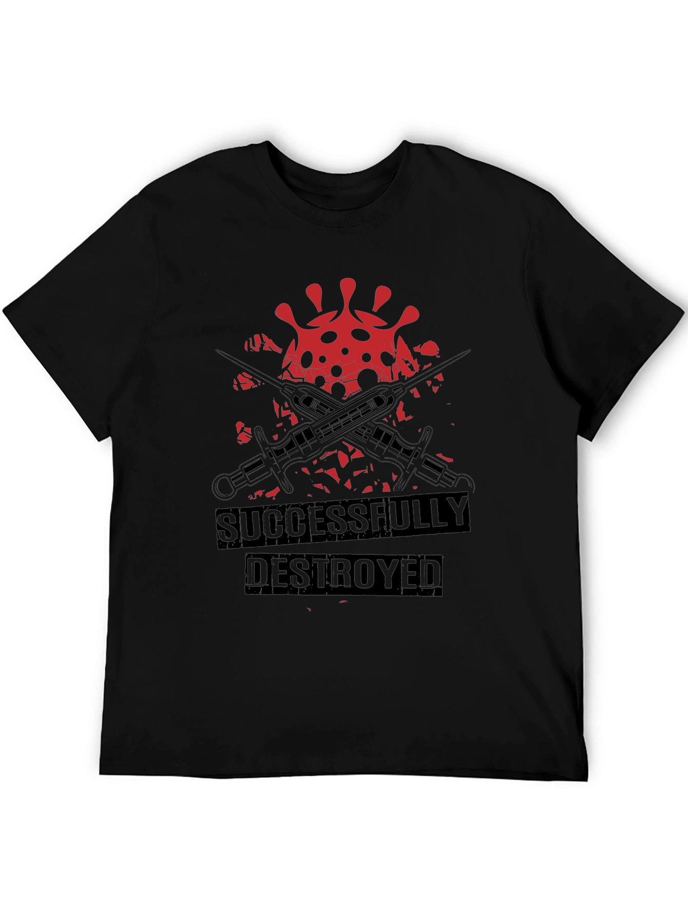 Successfully Destroyed Virus Graphic Tee