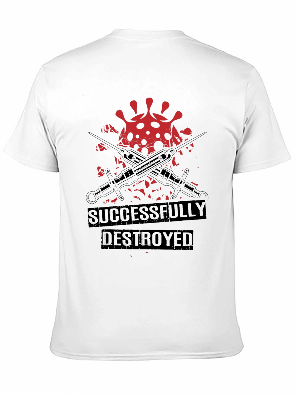 Successfully Destroyed Virus Graphic Tee