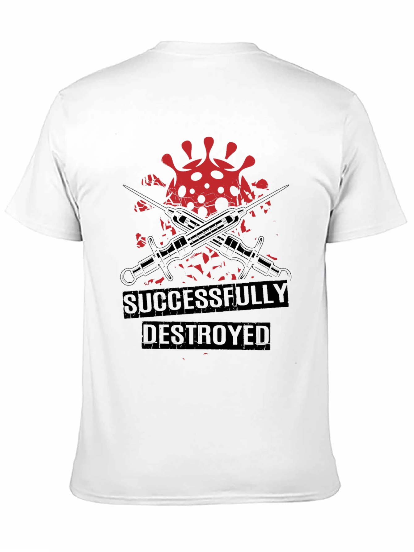 Successfully Destroyed Virus Graphic Tee