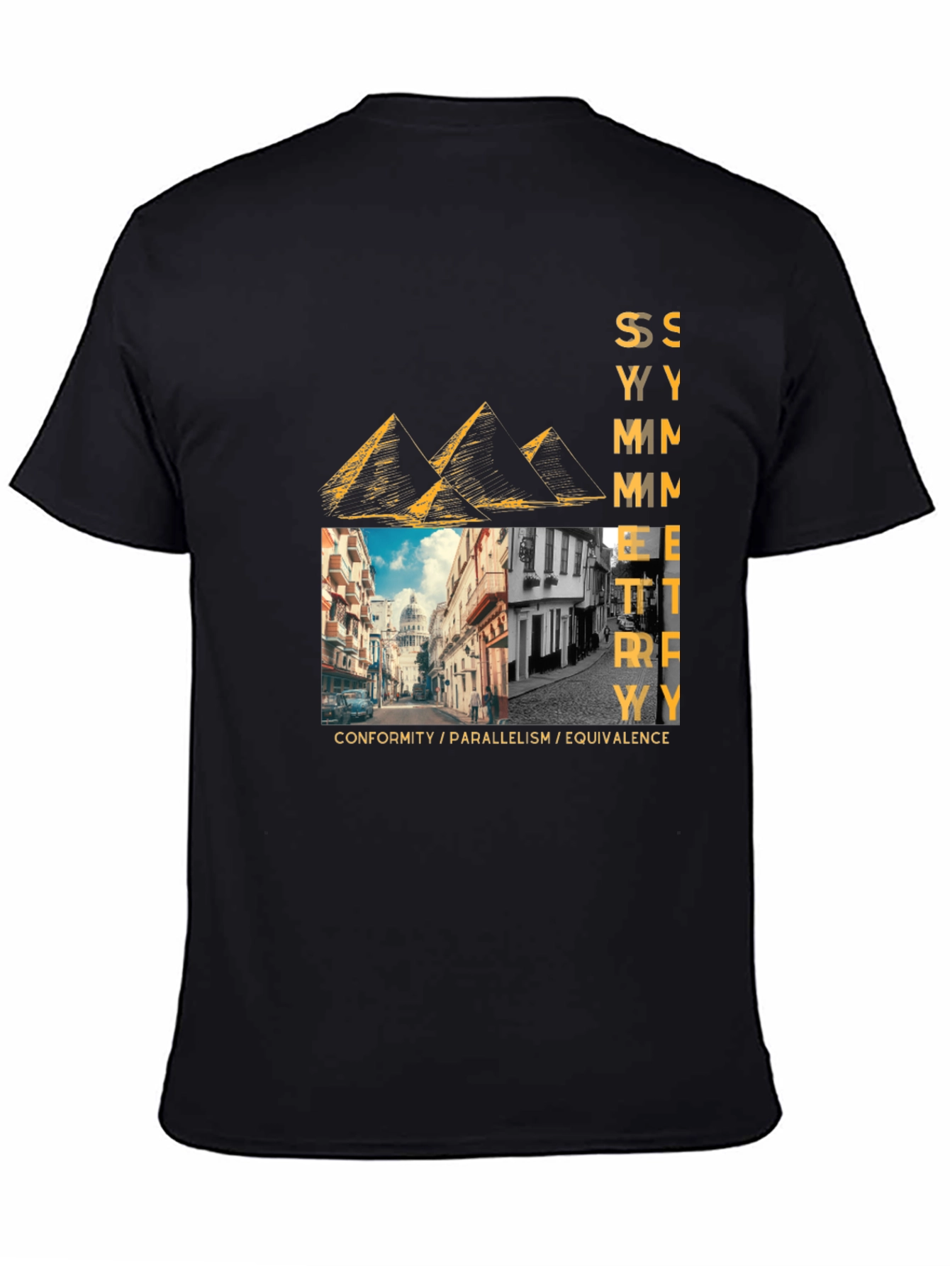 Symmetry Graphic Print T-Shirt