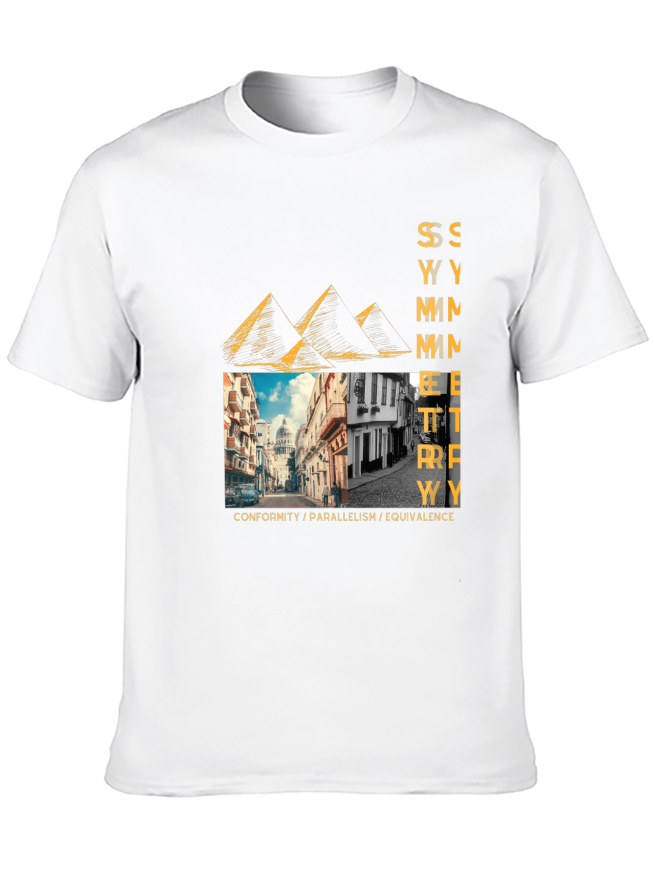 Symmetry Graphic Print T-Shirt