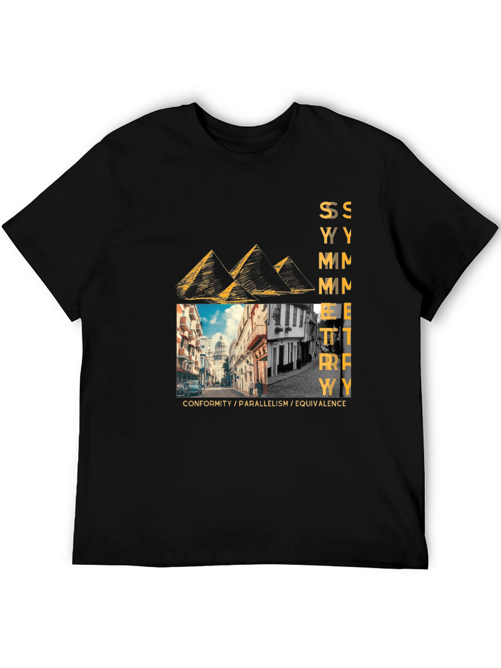 Symmetry Graphic Print T-Shirt