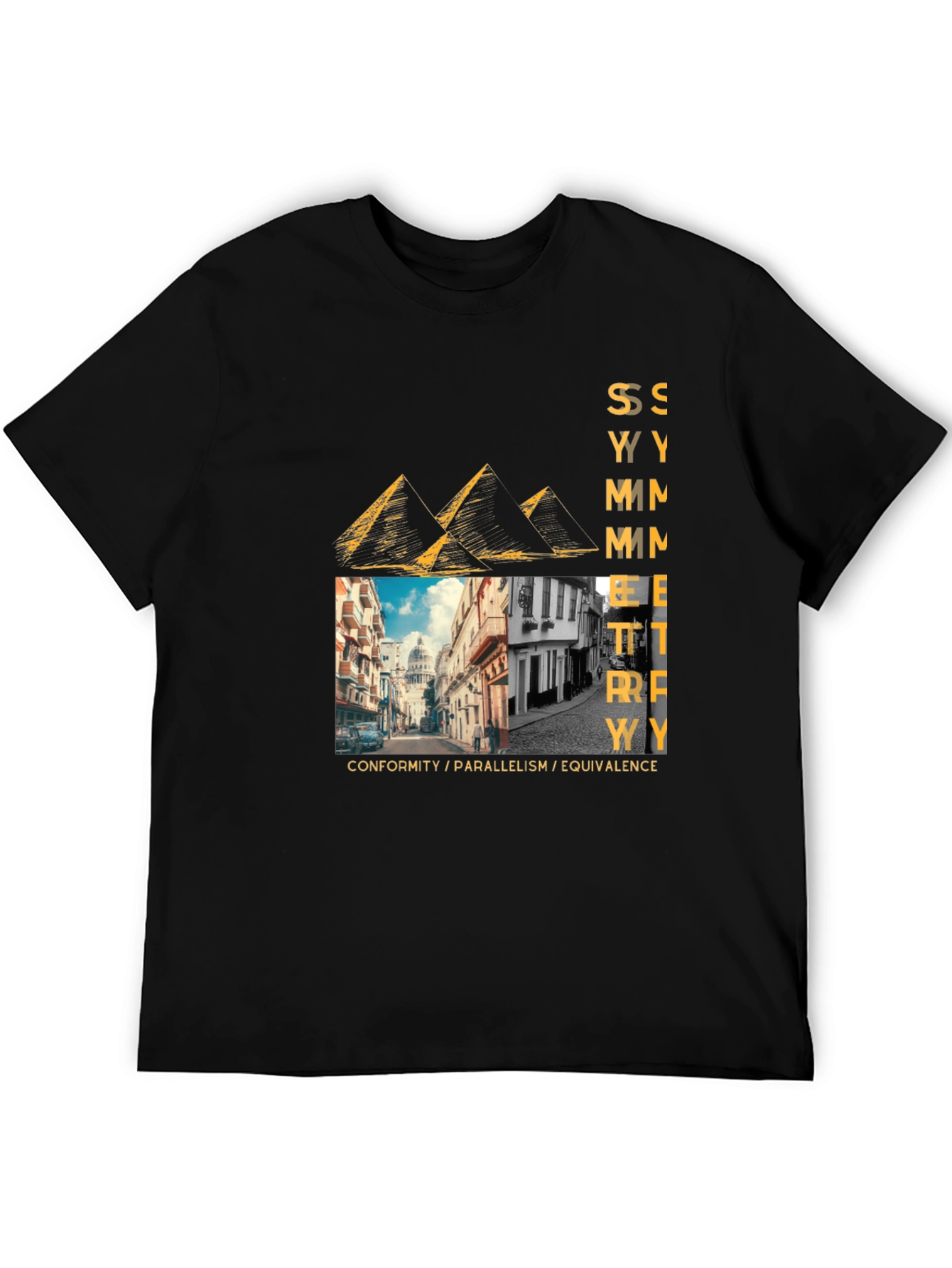 Symmetry Graphic Print T-Shirt