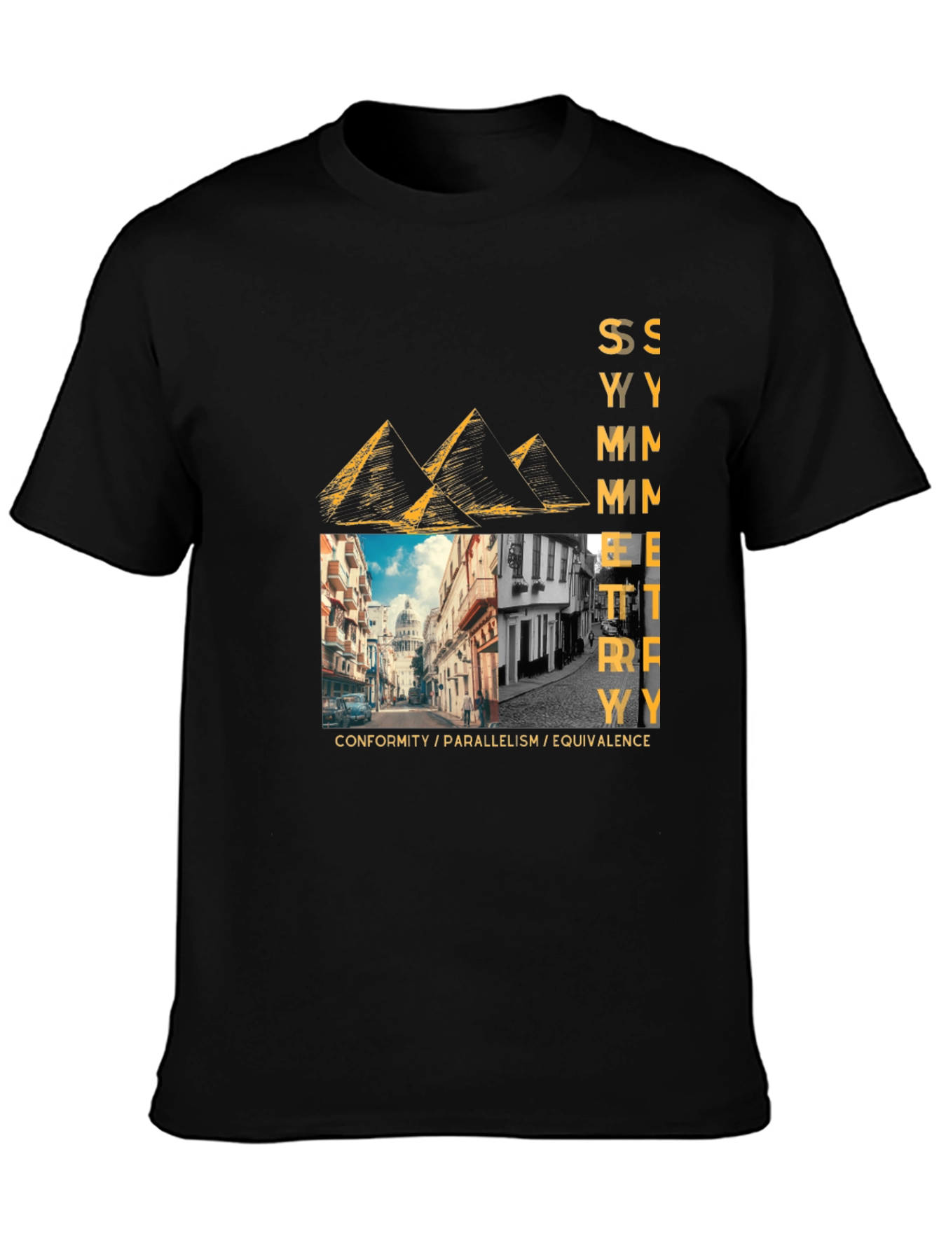 Symmetry Graphic Print T-Shirt