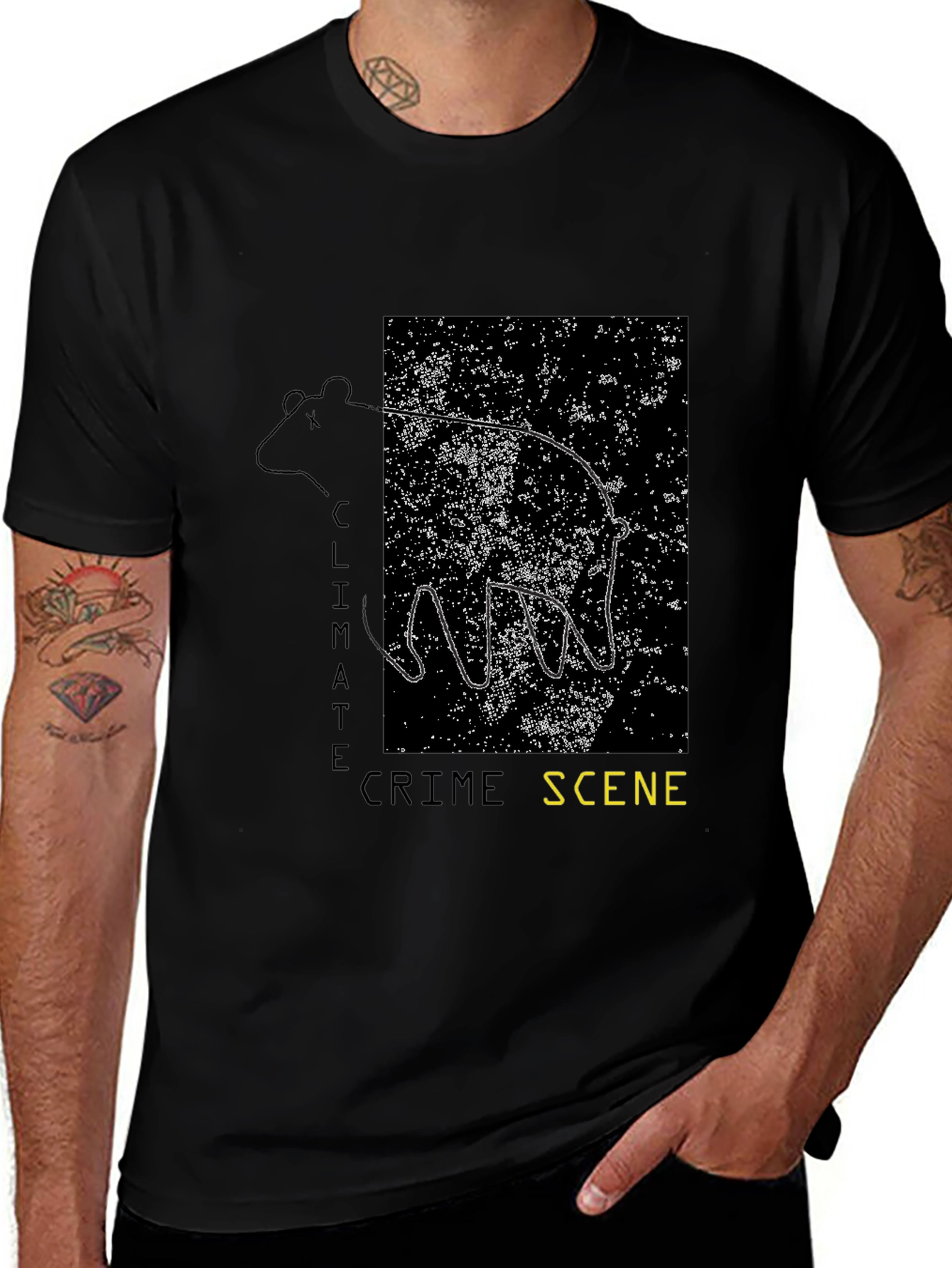 Climate Crime Scene T-Shirt