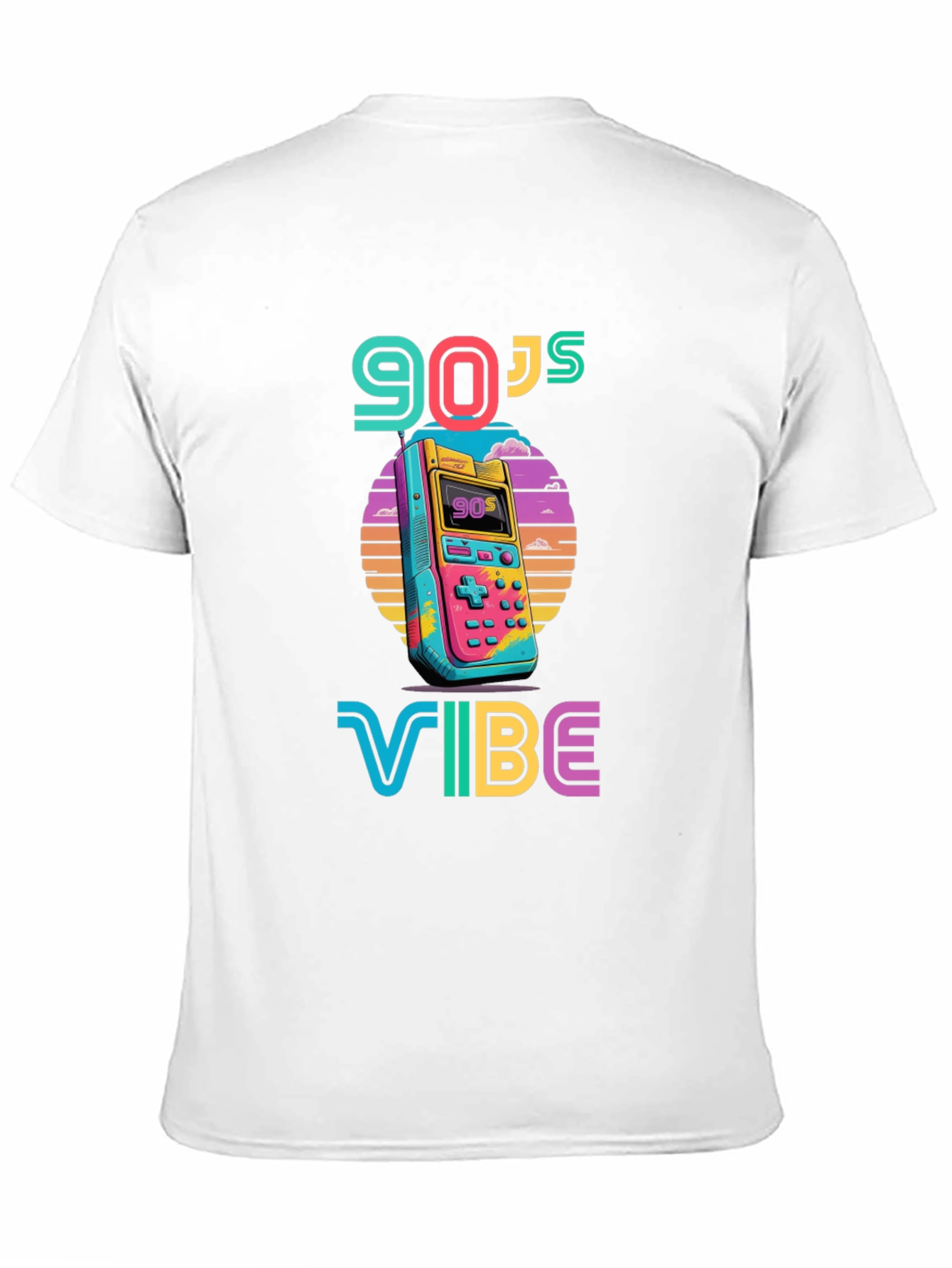 90s Vibe Graphic Tee - Retro Style