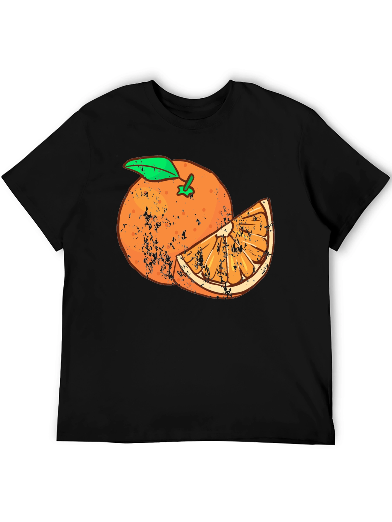 Orange Slice Graphic Tee - Stylish Fruit Design T-Shirt