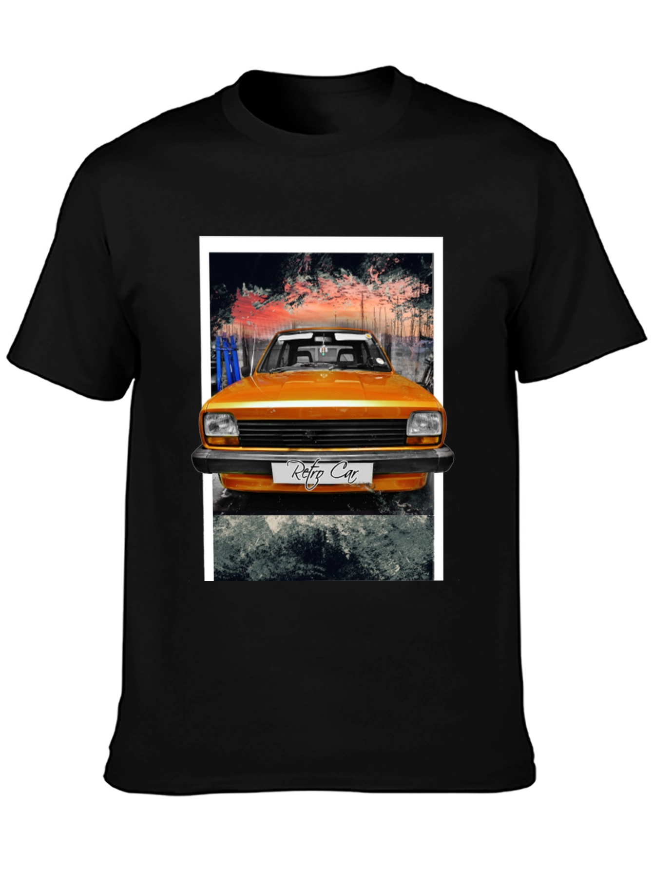 Retro Car Graphic T-Shirt - Cool Vintage Style