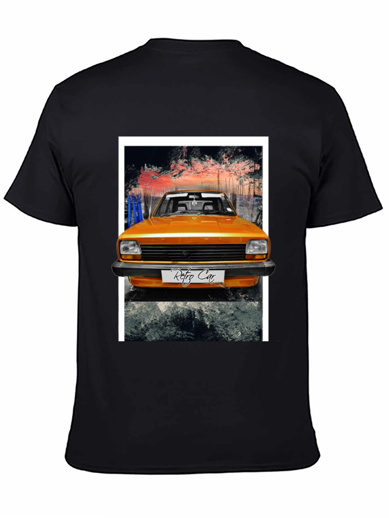 Retro Car Graphic T-Shirt - Cool Vintage Style