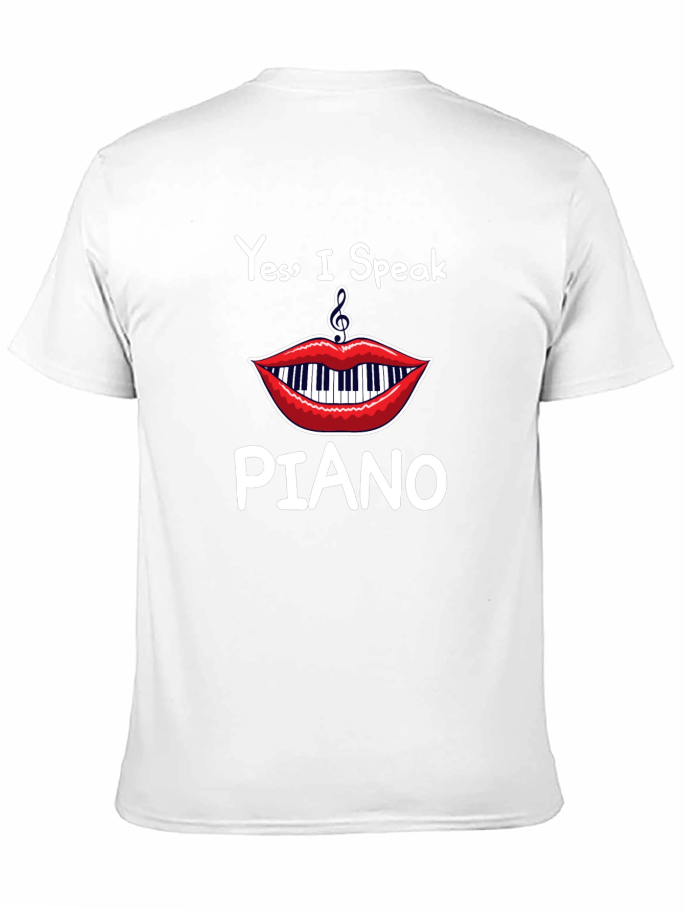 Yes I Speak Piano T-Shirt - Musician Apparel