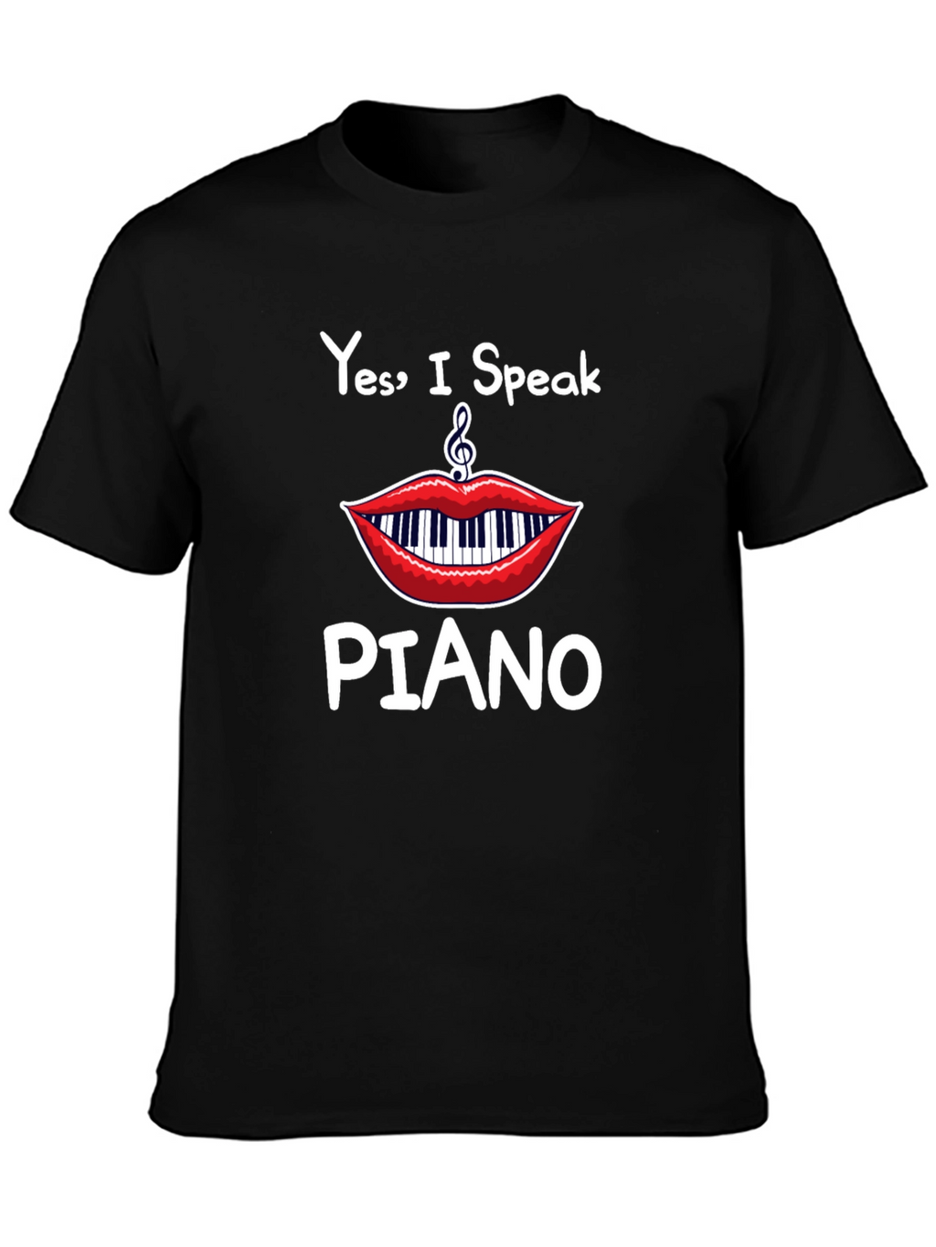 Yes I Speak Piano T-Shirt - Musician Apparel