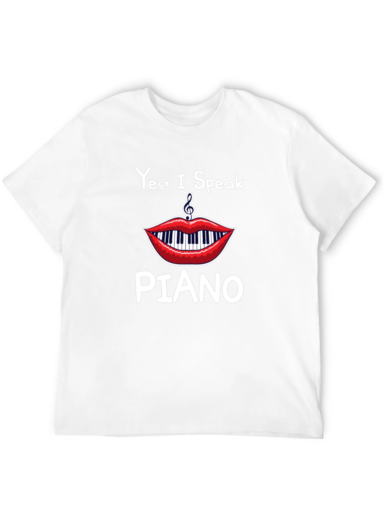 Yes I Speak Piano T-Shirt - Musician Apparel