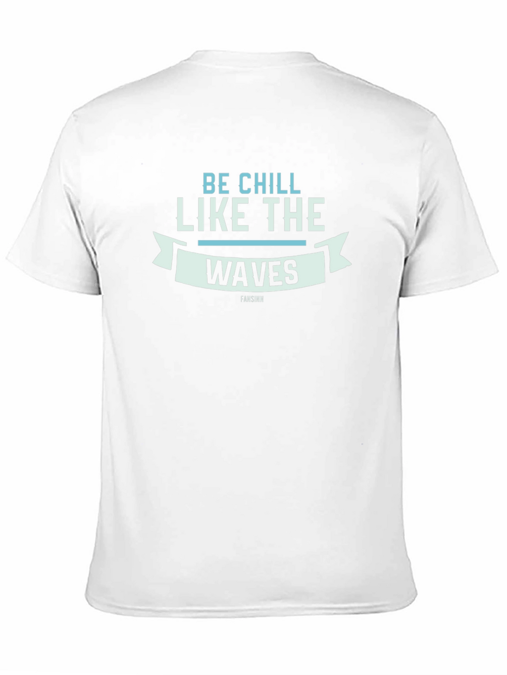 Be Chill Like the Waves Graphic Tee - Black