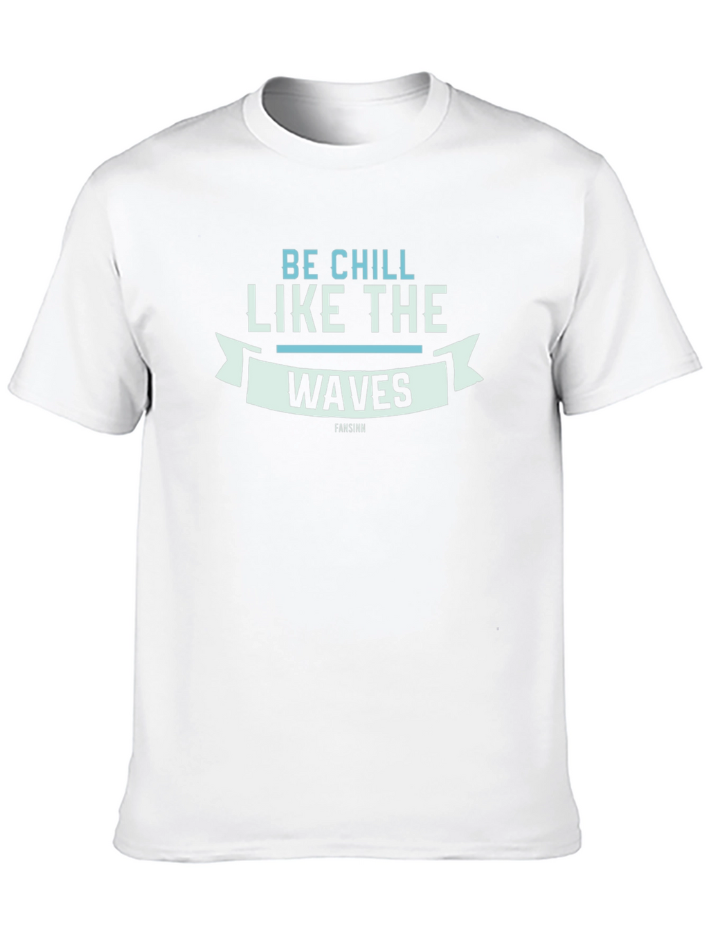 Be Chill Like the Waves Graphic Tee - Black